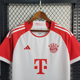 Camisa Bayern de Munique I 23/24 Branca Masculina