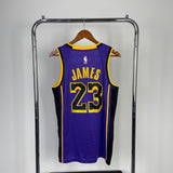 Regata Los Angeles Lakers Swingman Statement Edition 24/25 Roxa Masculina