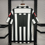 Camisa Juventus I 2001/2002 Retrô Preta e Branca Masculina