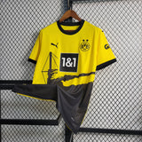 Camisa Borussia Dortmund I 23/24 Amarela Masculina