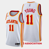 Regata Atlanta Hawks Swingman Association Edition 23/24 Branca Masculina