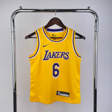 Regata Infantil Los Angeles Lakers Swingman Icon Edition Amarela