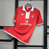 Camisa Benfica I 2004/2005 Retrô Vermelha Masculina