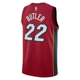 Regata Miami Heat Swingman Statement Edition 22/23 Vermelha Masculina - DS Sports - Artigos Esportivos
