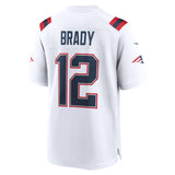 Camisa NFL New England Patriots Tom Brady #12 Retired Branca