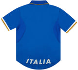 Camisa Seleção Itália I 1996 Retrô Azul Masculina