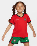 Conjunto Infantil Seleção Portugal I 24/25 Vermelho