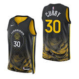 Regata Golden State Warriors Swingman City Edition 22/23 Preta Masculina