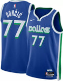 Regata Dallas Mavericks Swingman City Edition 22/23 Azul Masculina