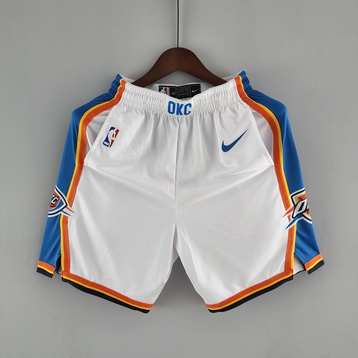 Short NBA Oklahoma City Thunder 22/23 Branco Masculino