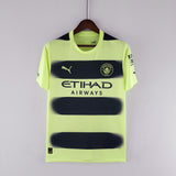 Camisa Manchester City III 22/23 Verde Masculina