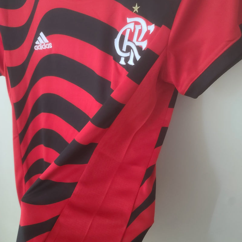 Camisa Flamengo III 22/23 Vermelha Feminina