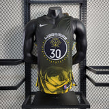 Regata Golden State Warriors Swingman City Edition 22/23 Preta Masculina