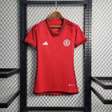 Camisa Internacional I 23/24 Vermelha Feminina