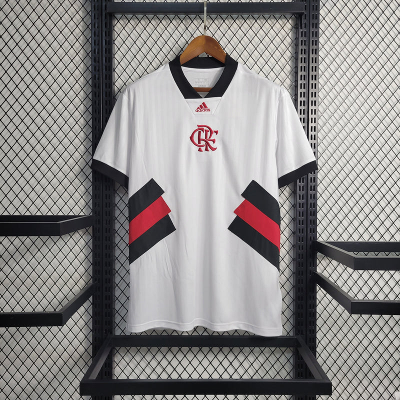 Camisa Flamengo Icon 23/24 Branca Masculina