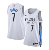 Regata Brooklyn Nets Swingman City Edition 22/23 Branca Masculina