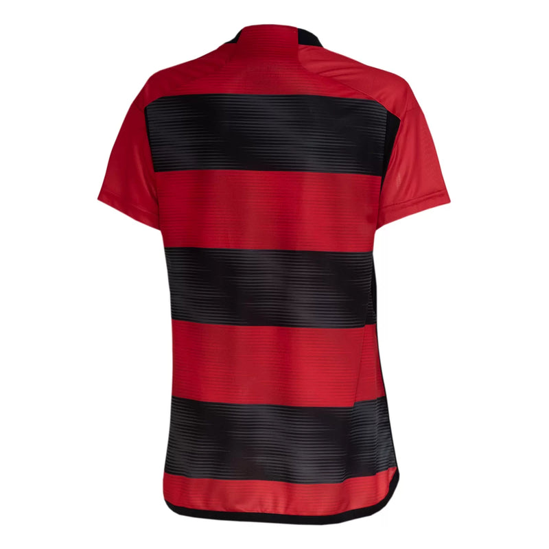 Camisa Flamengo I 23/24 Vermelha/Preta Feminina