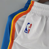 Short NBA Oklahoma City Thunder 22/23 Branco Masculino