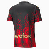 Camisa AC Milan x Koché Vermelha e Preta Masculina