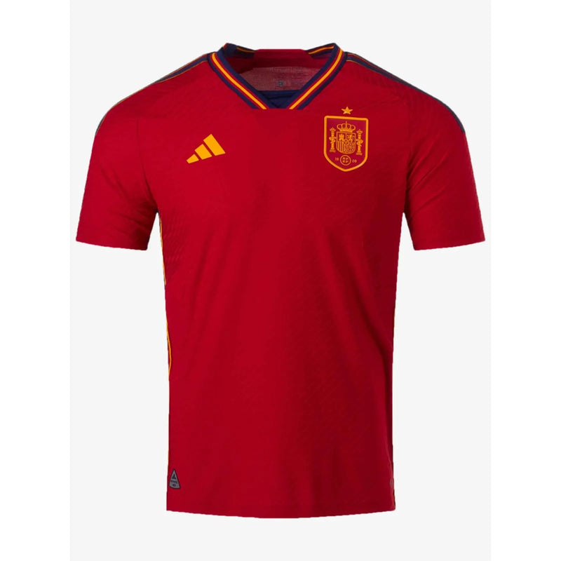 Camisa Seleção Espanha I Copa do Mundo 2022 Vermelha Masculina